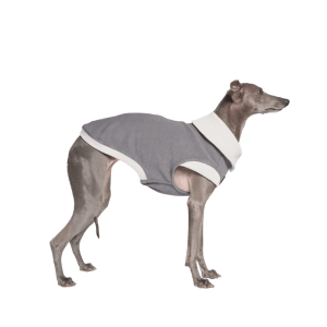 Graphite Asymmetric Collar Tank Top